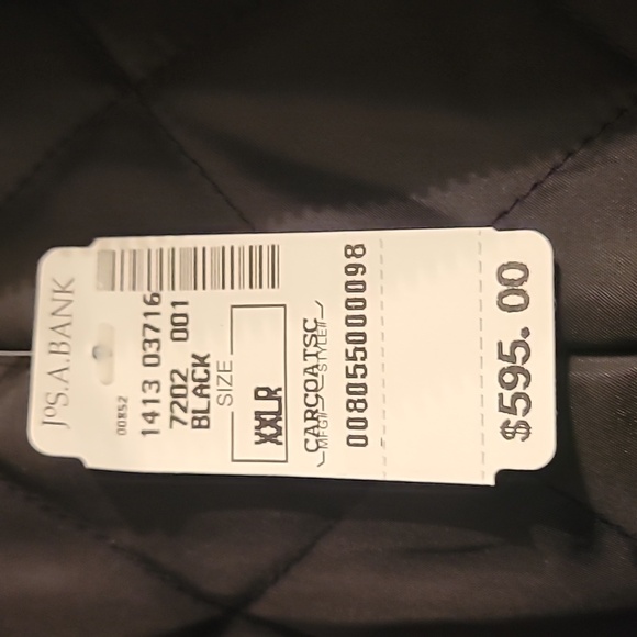 Jos A. Bank Black Dress Coat - Picture 8 of 8